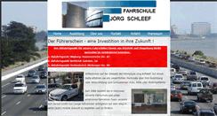 Desktop Screenshot of fahrschule-schleef.de